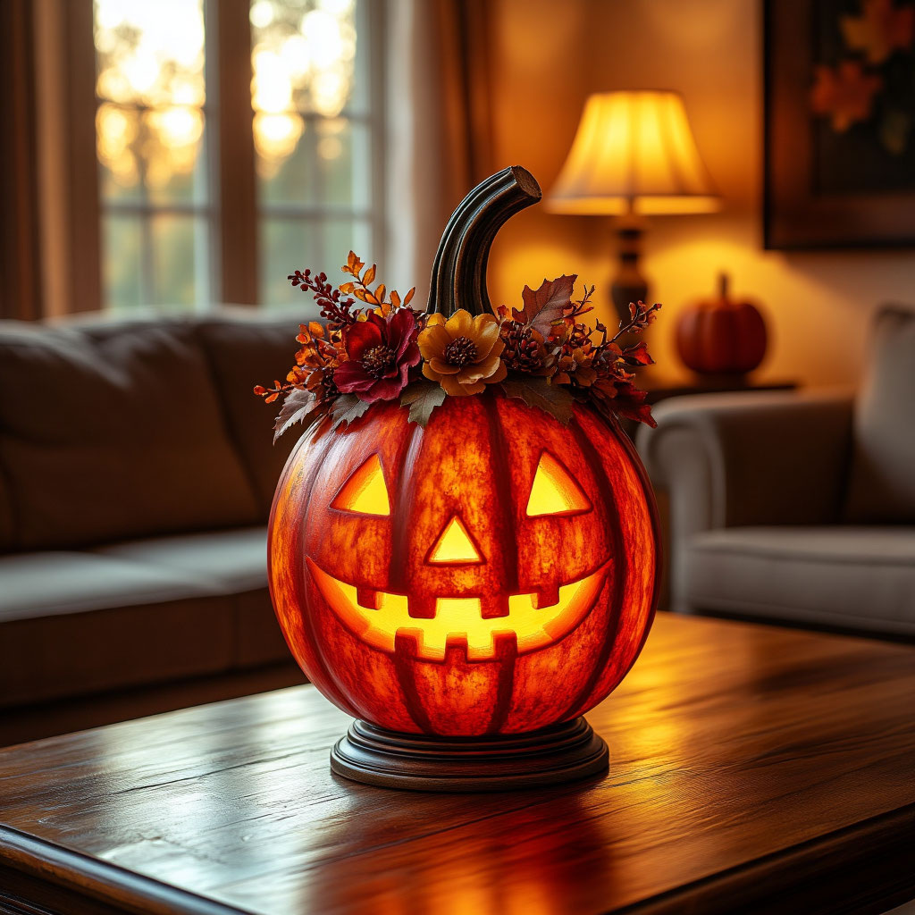 Та самая тыква Джека. Сгенерировано нейросетью Алиса