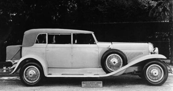 Кабриолет-седан Duesenberg J Murphy 1929 года