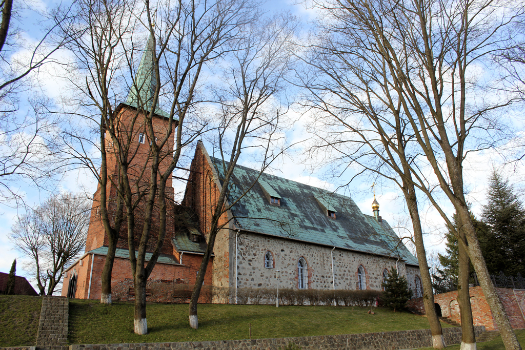 Кирха Юдиттен - это старейшее здание Калининграда, изначально католический, а затем евангелический храм, который сегодня известен как Свято-Никольский женский монастырь Русской православной церкви