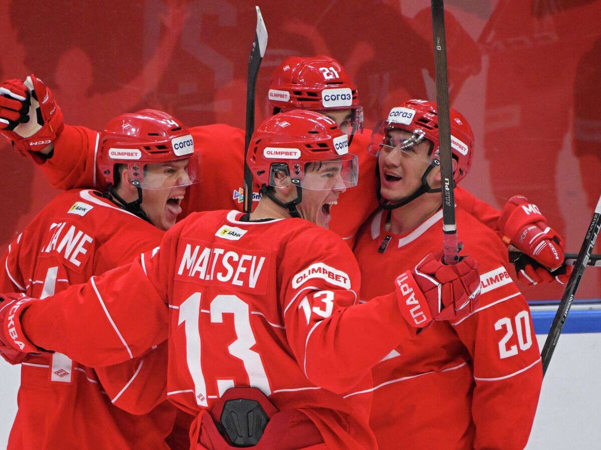    Хоккей. КХЛ. "Спартак" (Москва) - ЦСКА (Москва)© РИА Новости / Сергей Гунеев