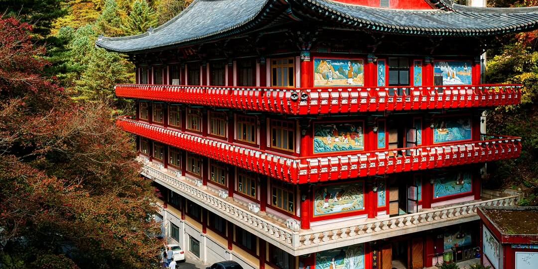 Даньян, Южная Корея. Осень