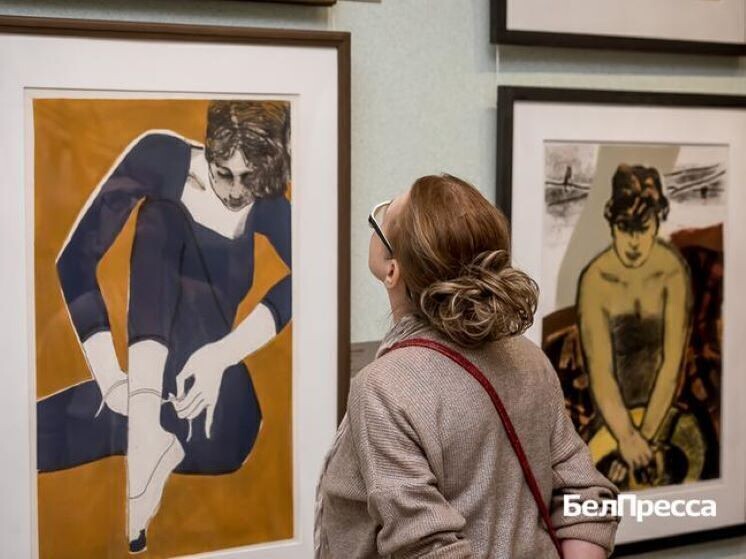     «Мир художника и женских образов»: в Белгородском художественном музее открыли выставку «Состояния», Фото: Павел Колядин/БелПресса