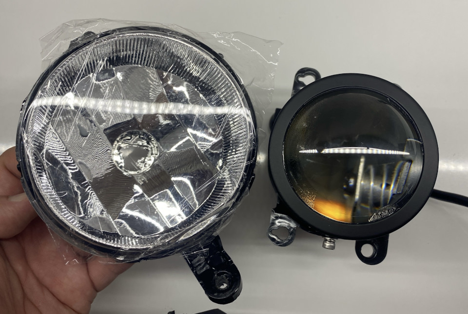 Сравнение штатных птф и MTF Active Night GT-3 на Chevrolet Aveo T300