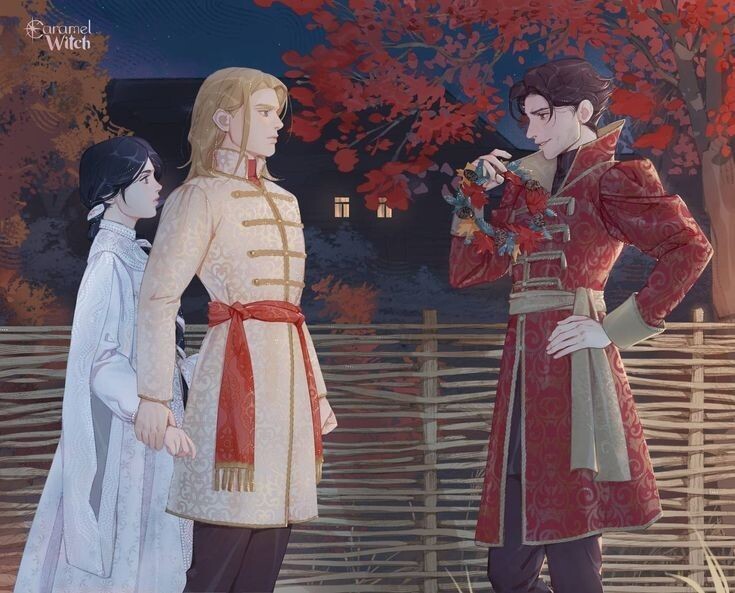 Картинка: Пинтерест. Яра, Илья и Ноябрь. 