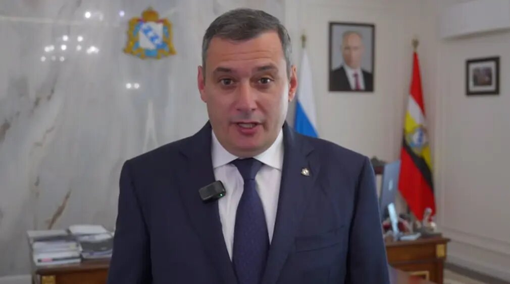    Александр Хинштейн. Фото: кадр видео из telegram-канала Александра Хинштейна