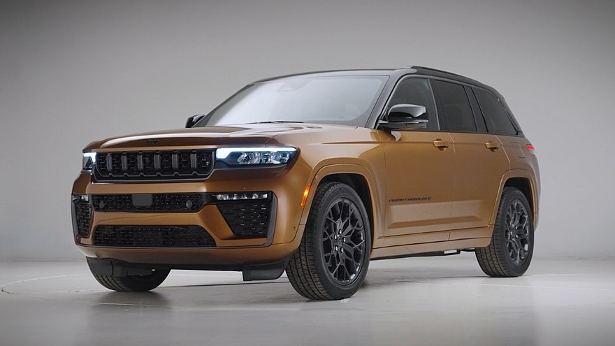    На фото: обновлённый Jeep Grand Cherokee