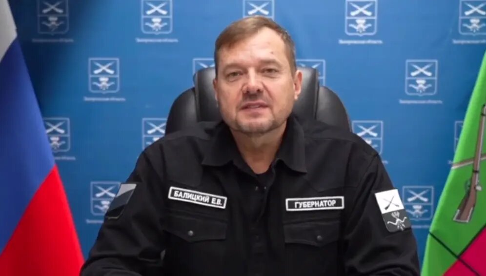    Евгений Балицкий. Фото: кадр видео из telegram-канала Евгения Балицкого