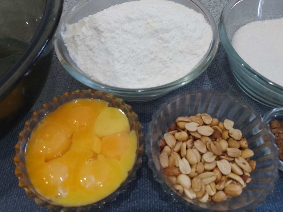 Ингредиенты для приготовления бисквита