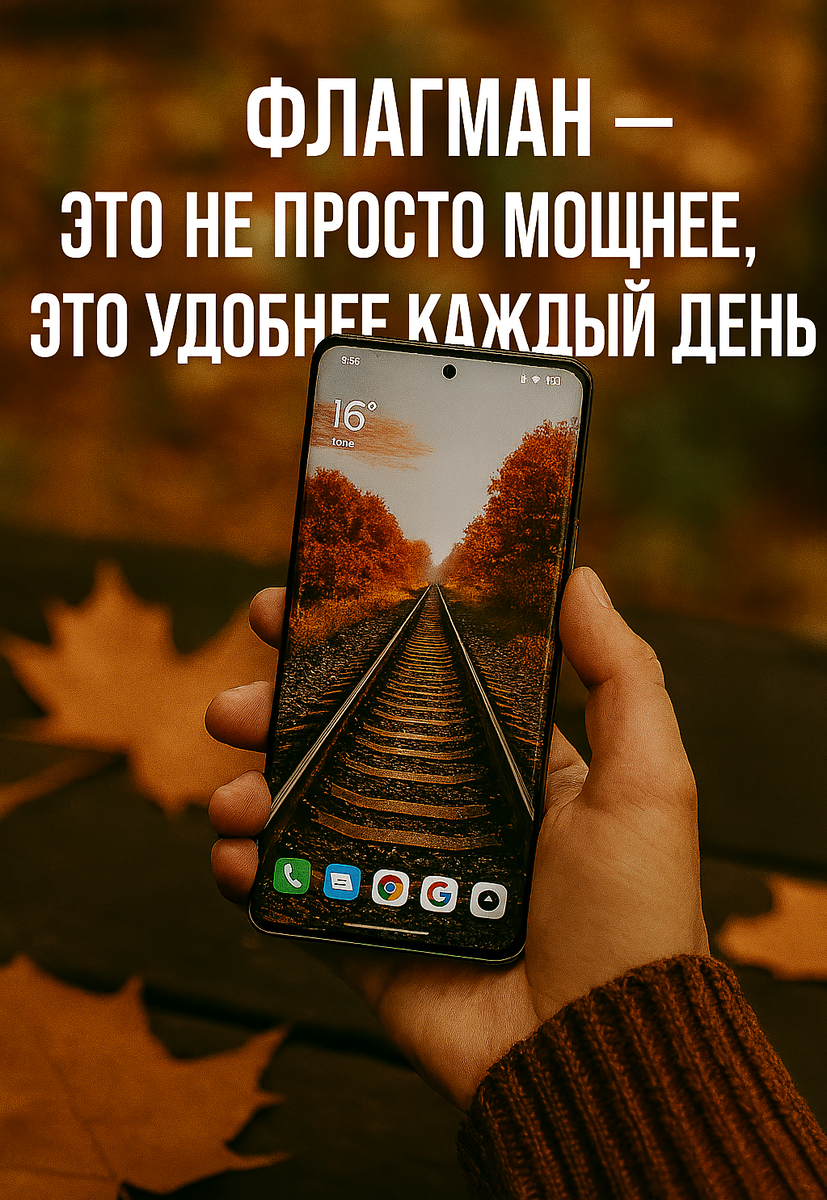🔧 Флагман — это не просто мощнее, это удобнее каждый день Смартфоны за 120 000 рублей не только быстрее, но и избавляют от мелких раздражений: лагов, долгой зарядки, плохих фото. Это комфорт, который ощущается в каждом действии.