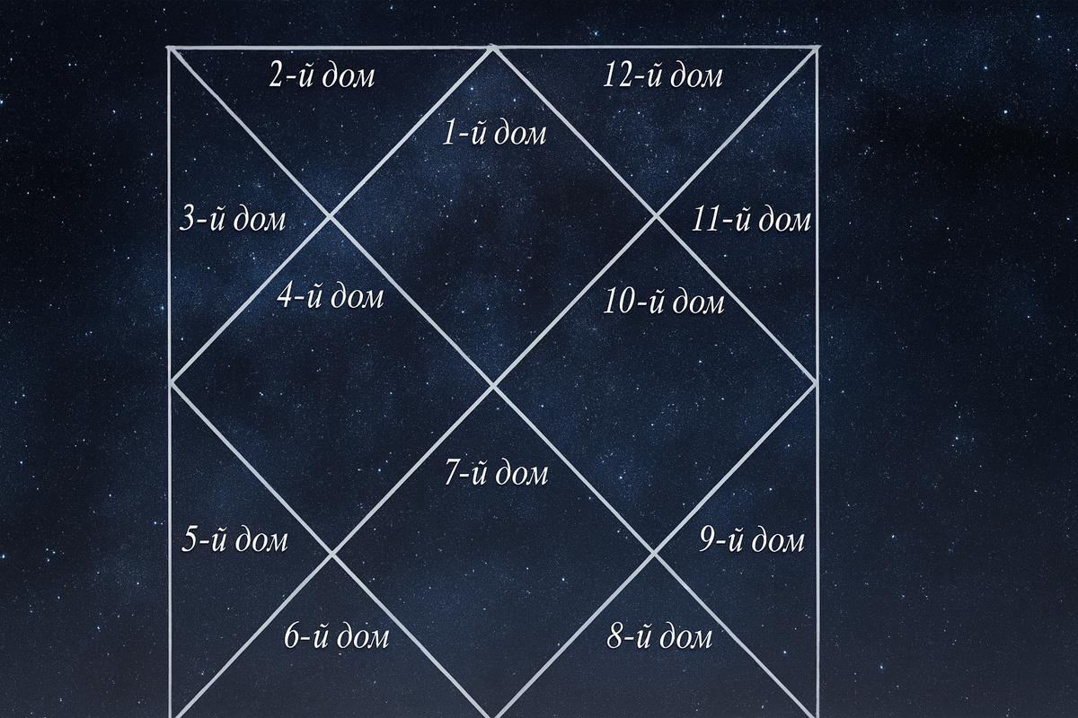 Подробное описание домов в Джйотиш