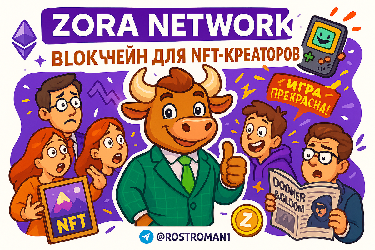    Zora Network для NFT-креаторов: 3 критические ошибки, которые сжигают ваш доход РоСТ | Роман о Системном Трейдинге