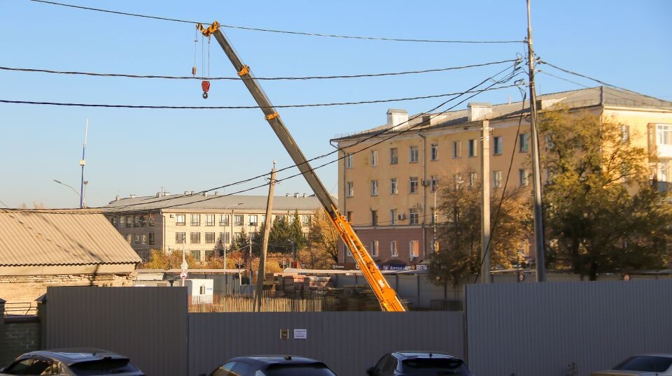    Строительная площадка ЦУМа. Октябрь 2025 года. Источник: Виталий Барабаш / СИ "Толк"