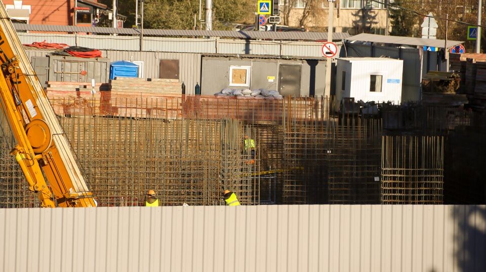    Строительная площадка ЦУМа. Октябрь 2025 года. Источник: Виталий Барабаш / СИ "Толк"