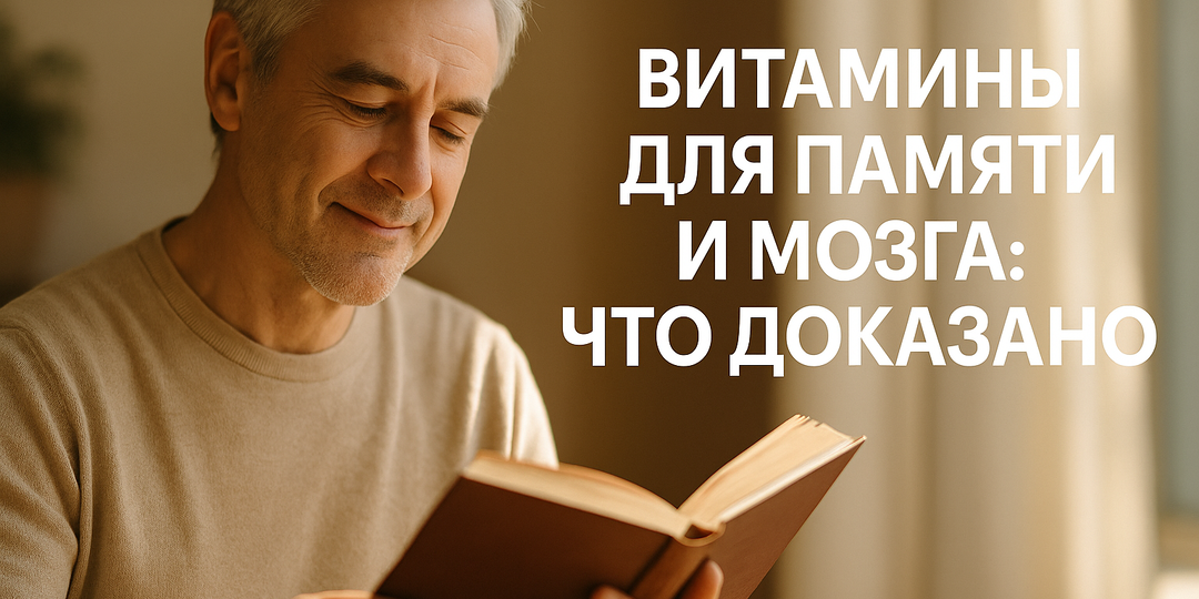 Витамины для памяти и мозга: что доказано?