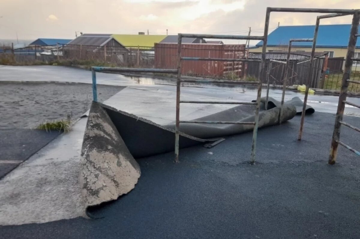    На Итурупе установлен рекорд этого года по силе ветра