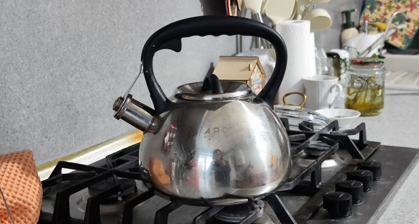    Не сода и не уксус: кидаю это в чайник и довожу до кипения - стал чище, чем в день покупки