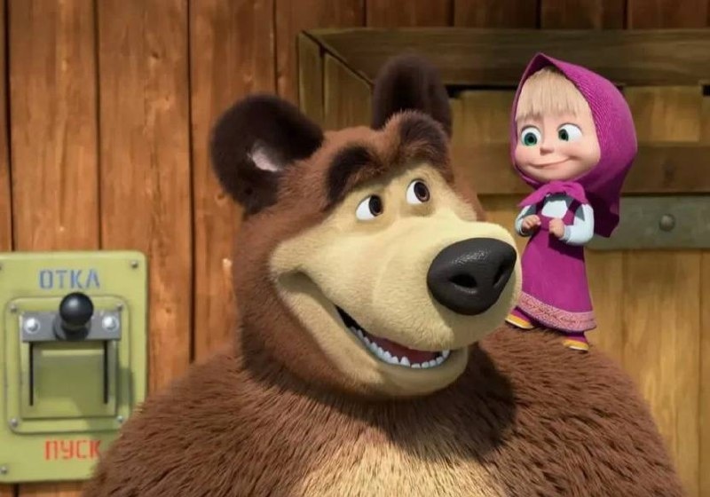    Фото: кадр из мультфильма «Маша и Медведь» (0+), выходит с 2009 года