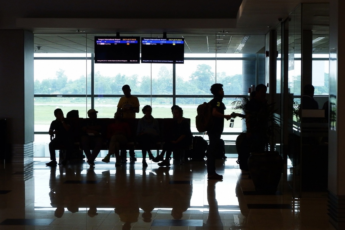    В аэропорту / Источник: Publicdomainpictures.net