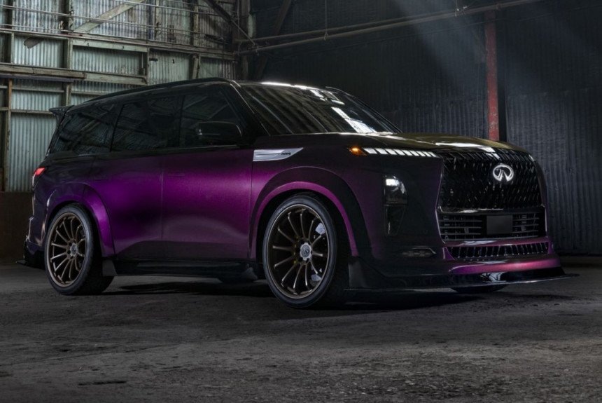    Infiniti QX80 получил двигатель от суперкара Nissan GT-R (источник изображения) News Express Team