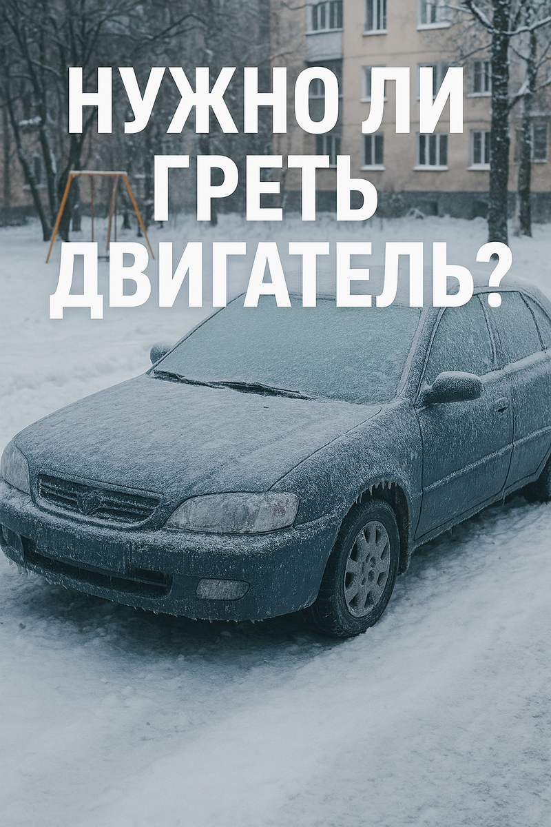 Стоит ли греть мотор зимой? Одни ждут 15 минут, другие уезжают сразу. Где правда — и как поступать, если машина вся во льду?