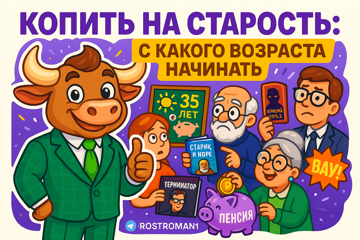    Копить на старость: 3 ошибки, которые лишат вас пенсии и финансовой свободы РоСТ | Роман о Системном Трейдинге