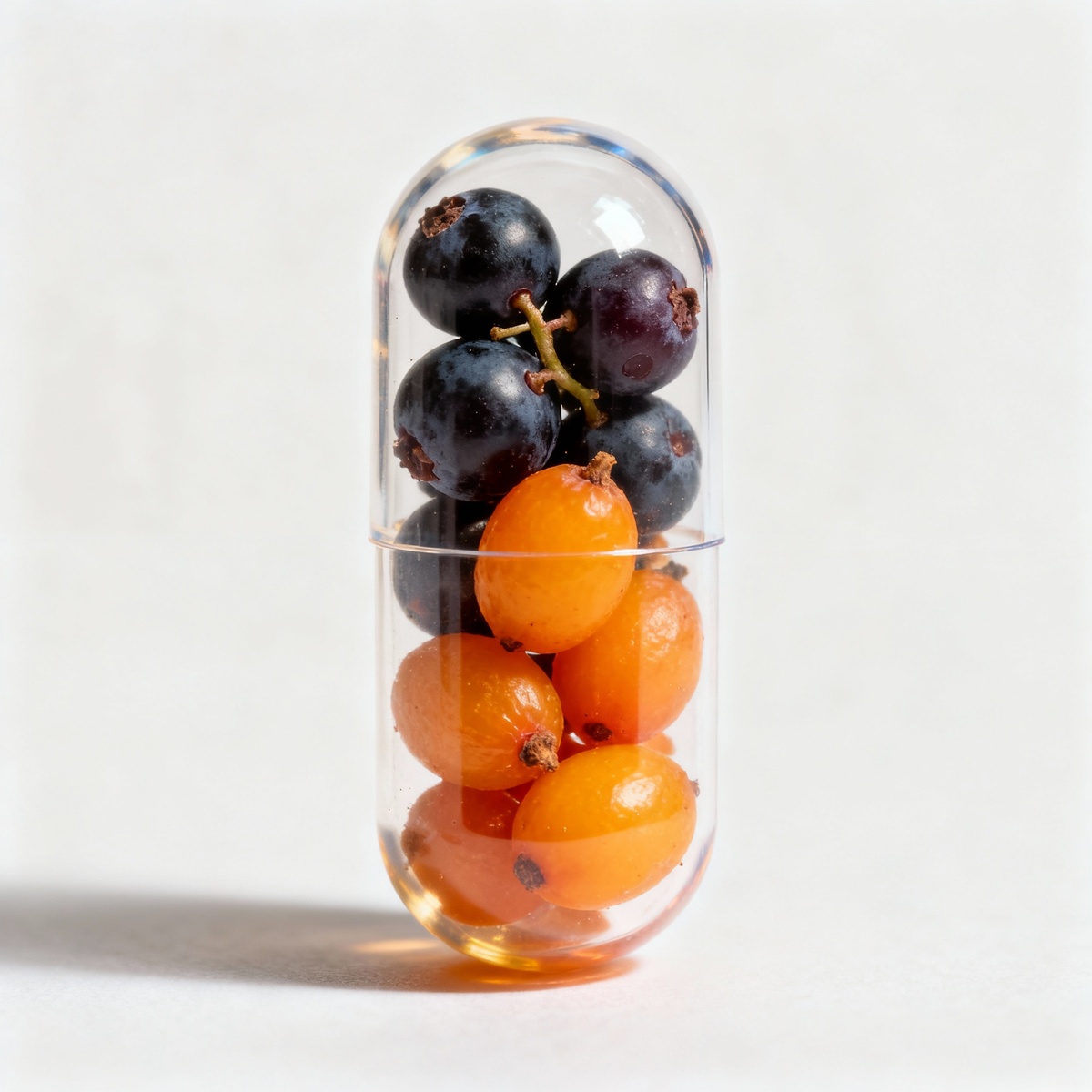 В составе Immuno Complex 1 присутствует также экстракт плодов бузины и экстракт листьев облепихи