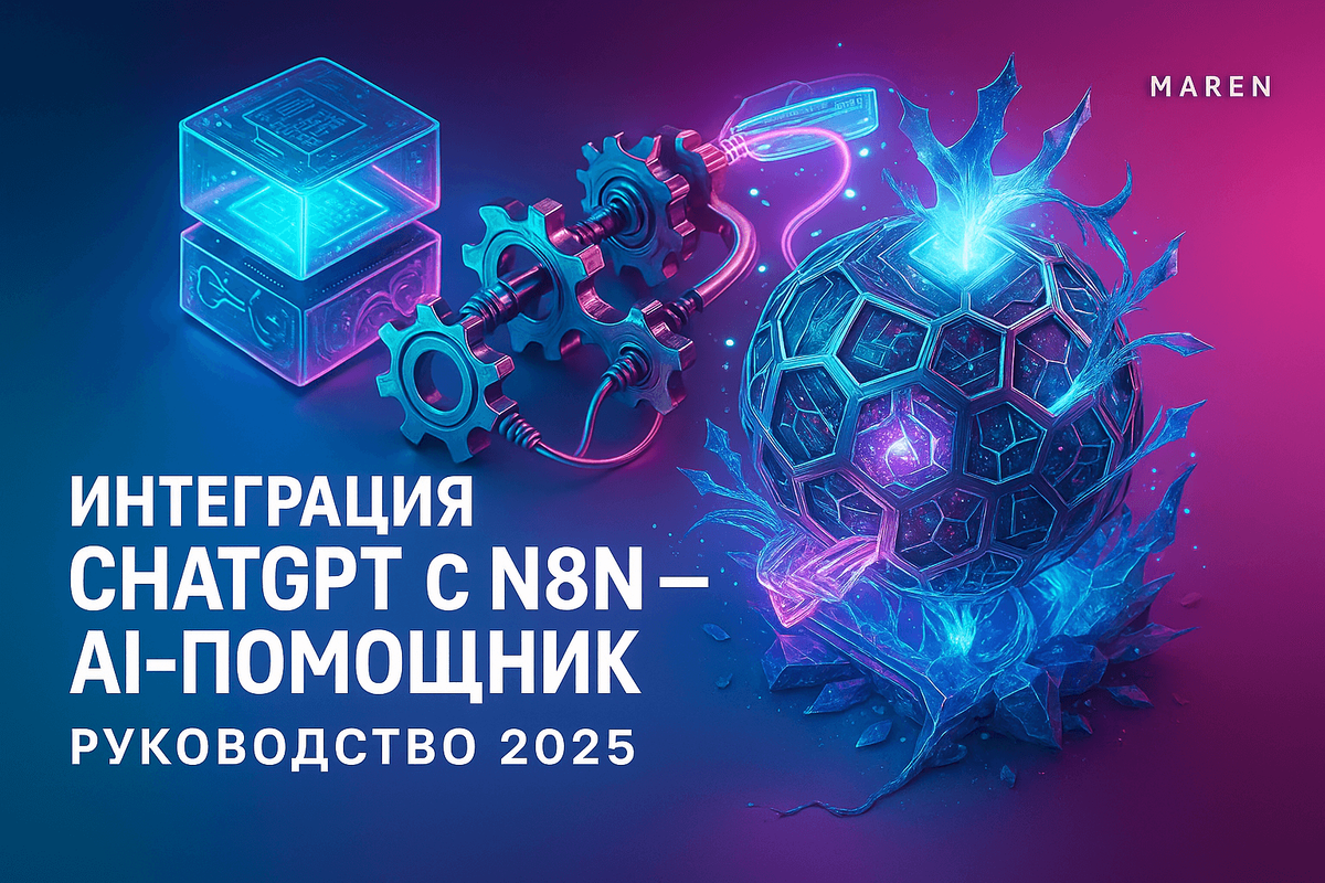    Создайте своего AI-помощника с помощью интеграции ChatGPT и n8n Марина Погодина
