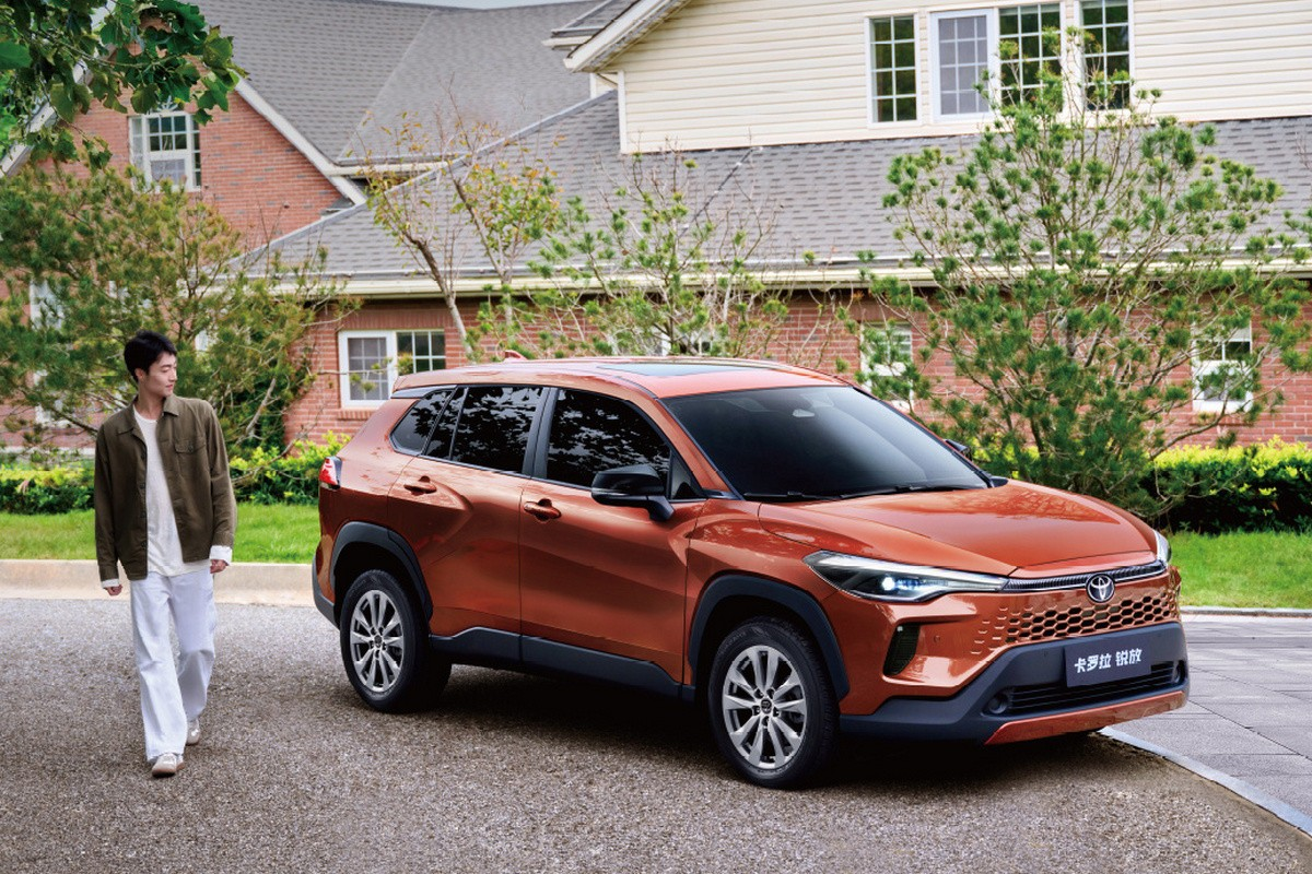 Обновленная Toyota Corolla Cross