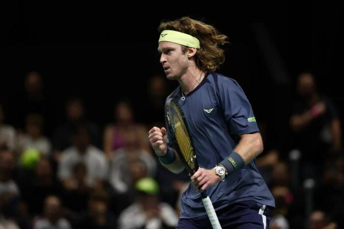 Андрей Рублёв. Обложка © X / ROLEX PARIS MASTERS