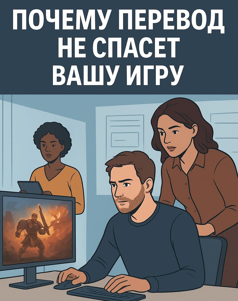 Почему перевод не спасет вашу игру?