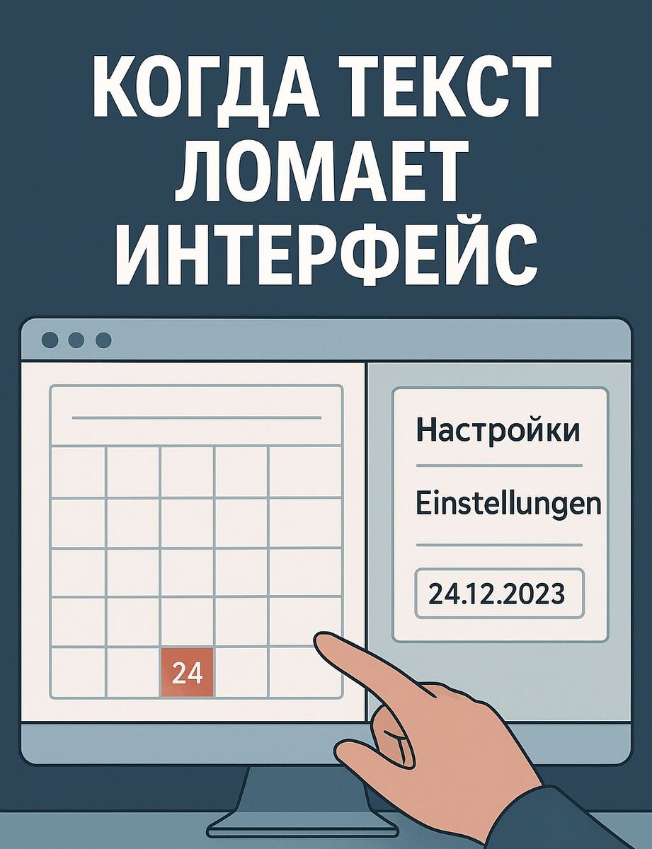 💻 Когда текст ломает интерфейс