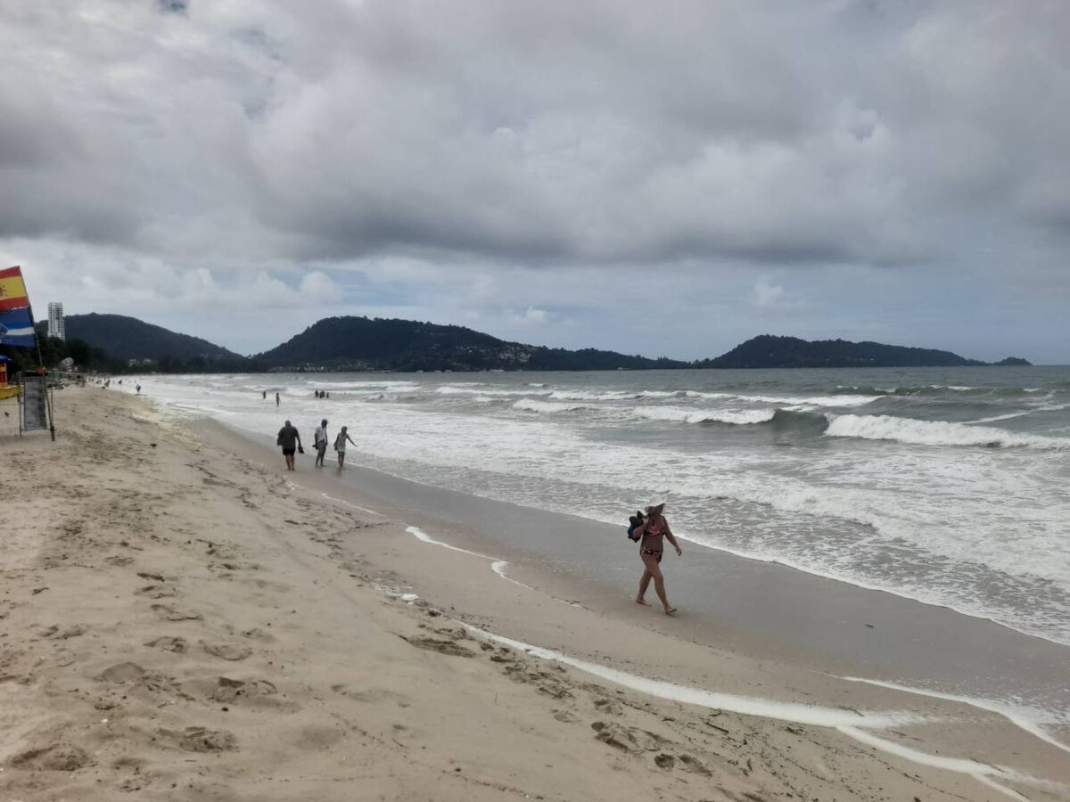 Пляж Патонг 3 ноября 2025 года