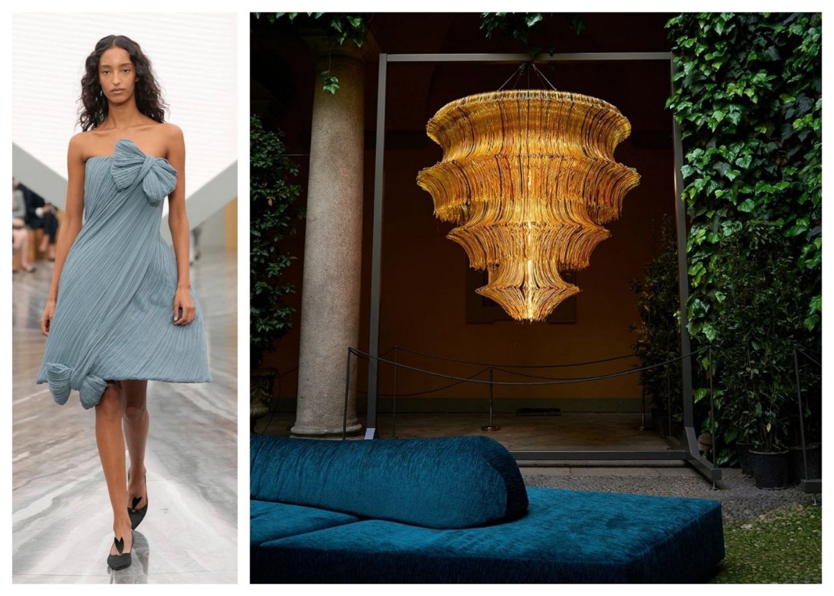 Весенне-летняя коллекция Christian Dior 2026. Светильник Tigris из коллекции Rivers, дизайнер: Якопо Фоджини (фото из материалов журнала ИНТЕРЬЕР+ДИЗАЙН)