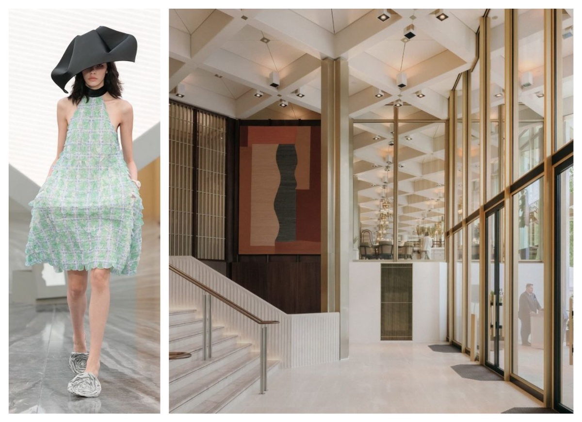 Весенне-летняя коллекция Christian Dior 2026. Отель The Rosewood Chancery в Лондоне по проекту лондонской студии David Chipperfield Architects (фото из материалов журнала ИНТЕРЬЕР+ДИЗАЙН)