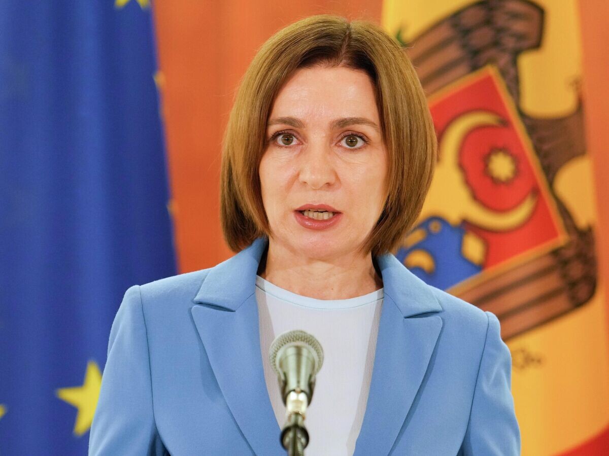    Президент Молдавии Майя Санду© AP Photo / Vadim Ghirda