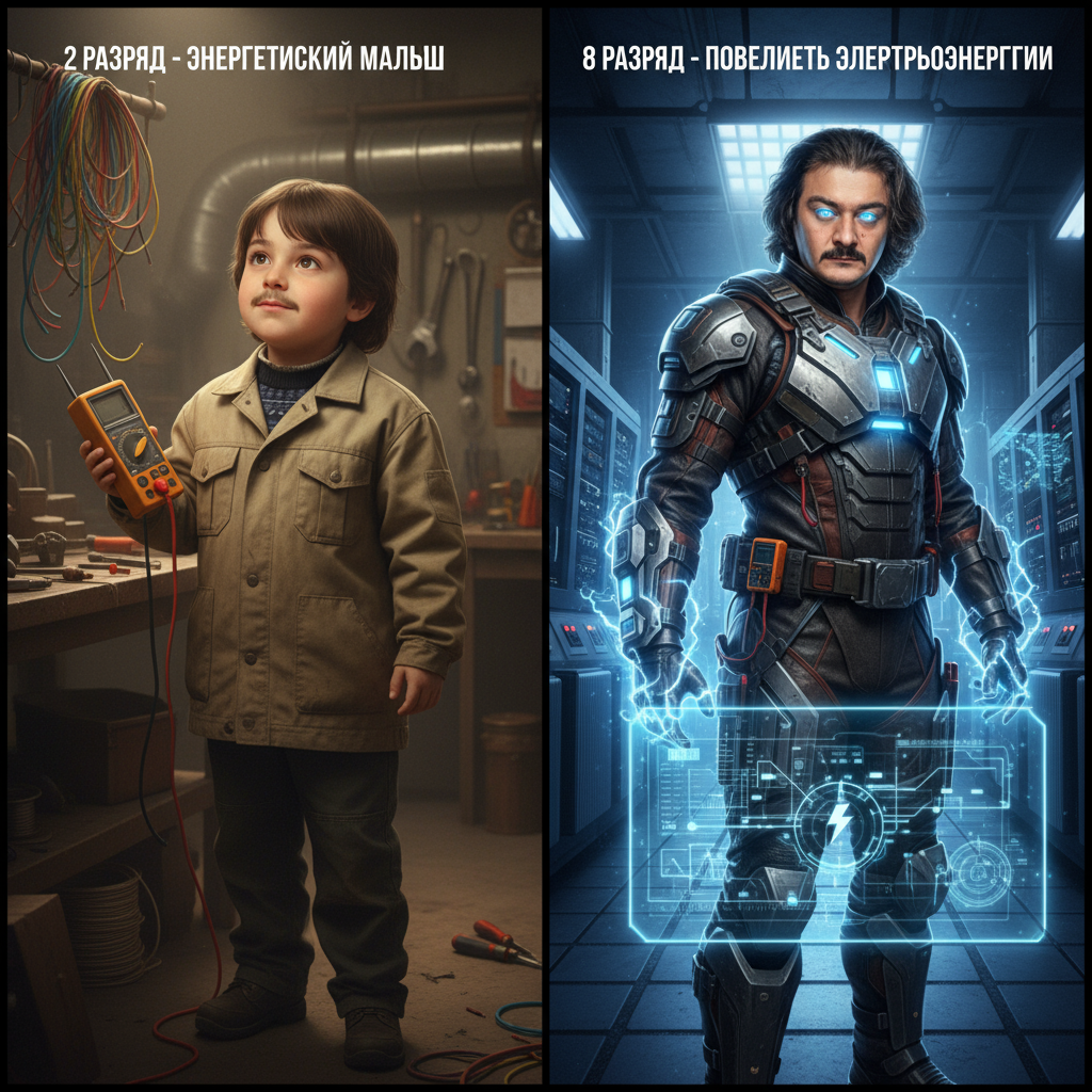 Эволюция разрядов в электроэнергетике!