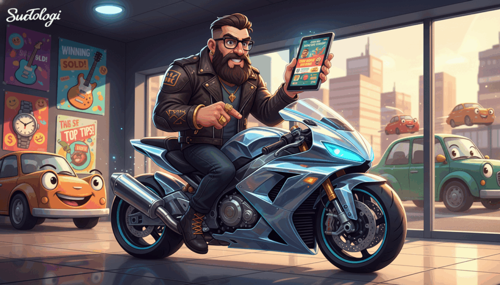    Продвижение в ленте Авито Мотоциклы Суетолог