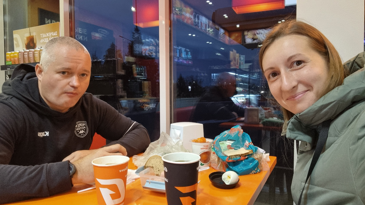 завтрак на Газпроме