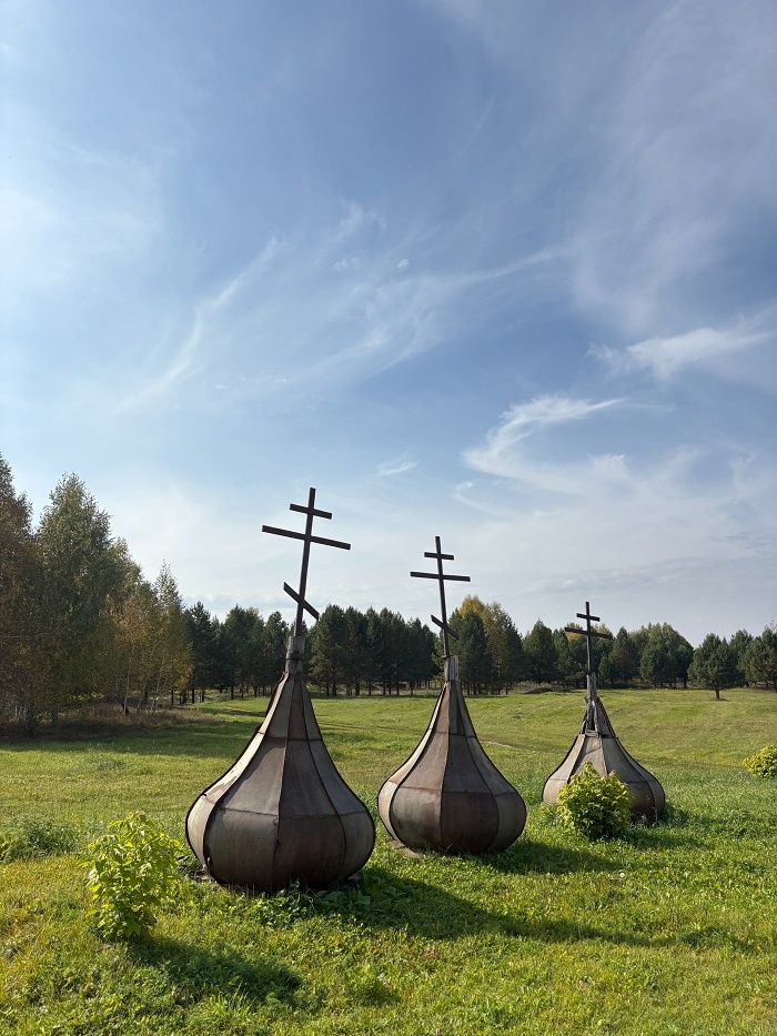 Достопримечательности Курганской области: Село Крестовское, храм Иоанна Предтечи. Фото: Юлия Русакова / ВКонтакте, https://t.me/otvety_rusakova