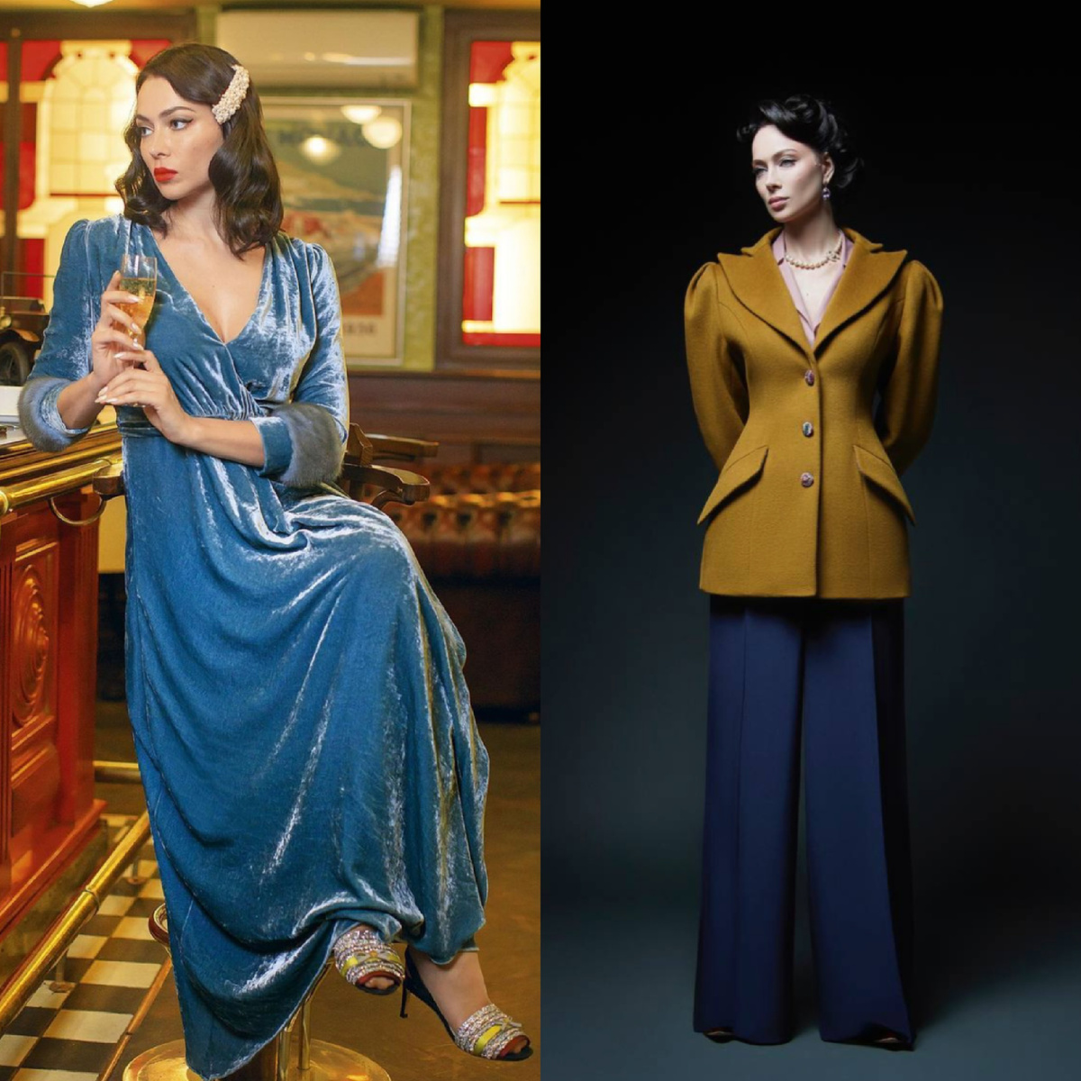 Наряды похоже с костюмами актрисы , что позволяет точно выделиться (фото с интернет ресурсов).