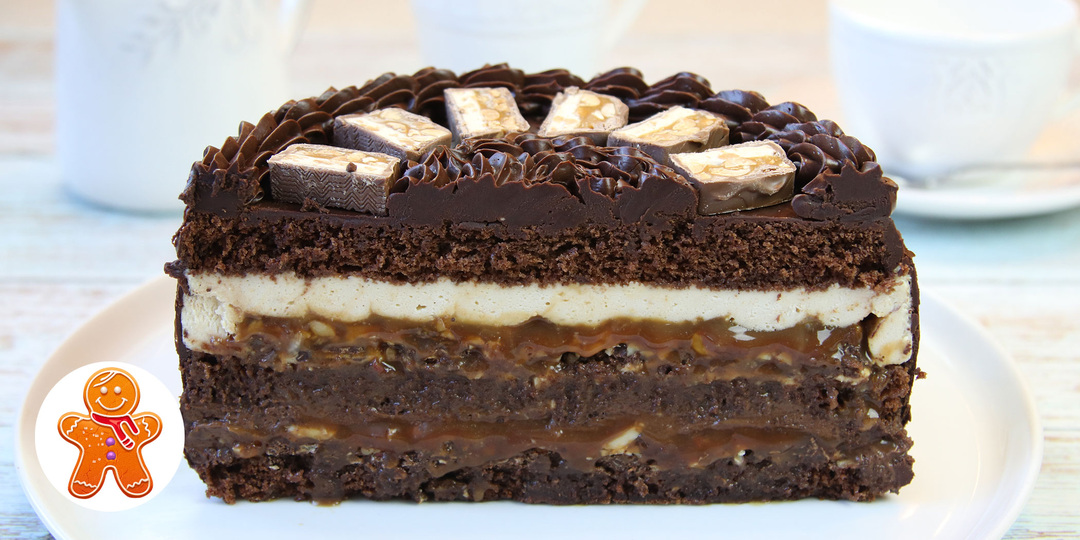 Торт "Сникерс" ✧ Настоящий мужской торт