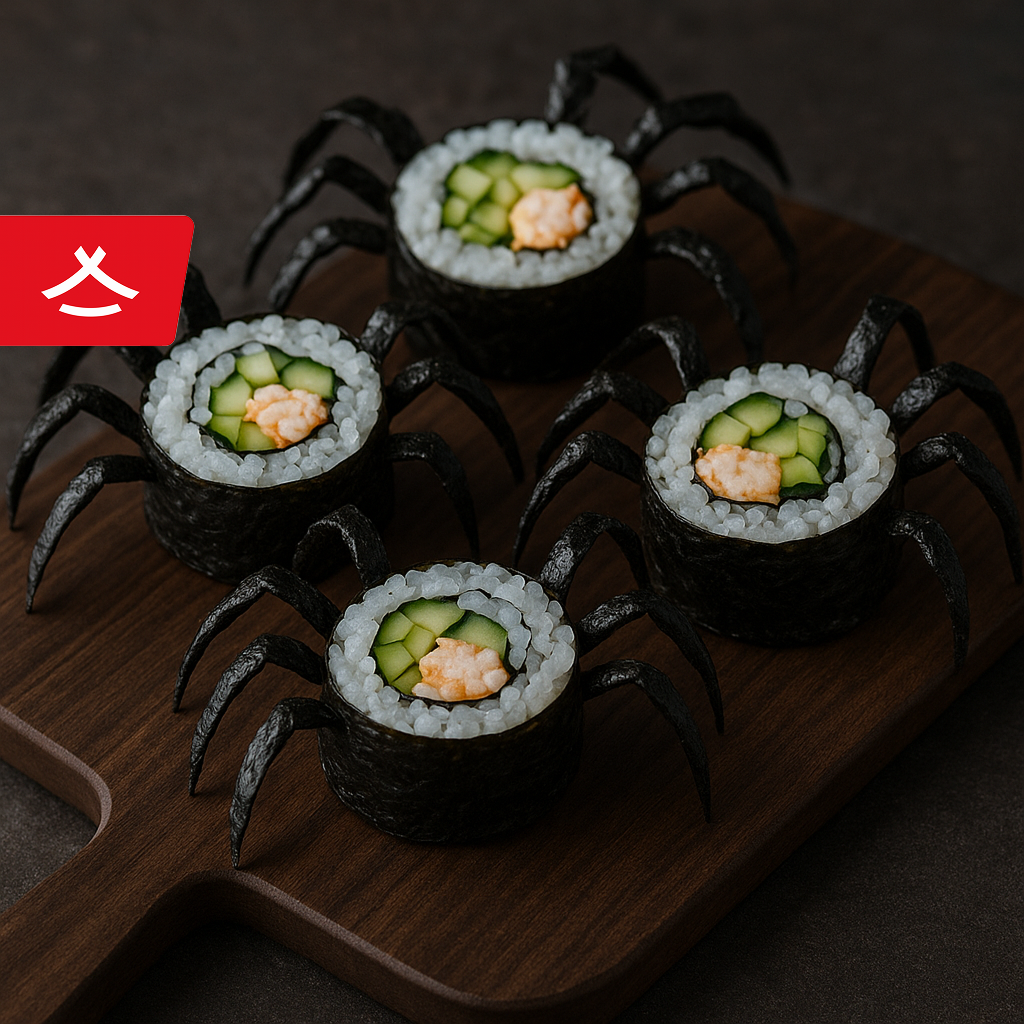 Роллы паучки