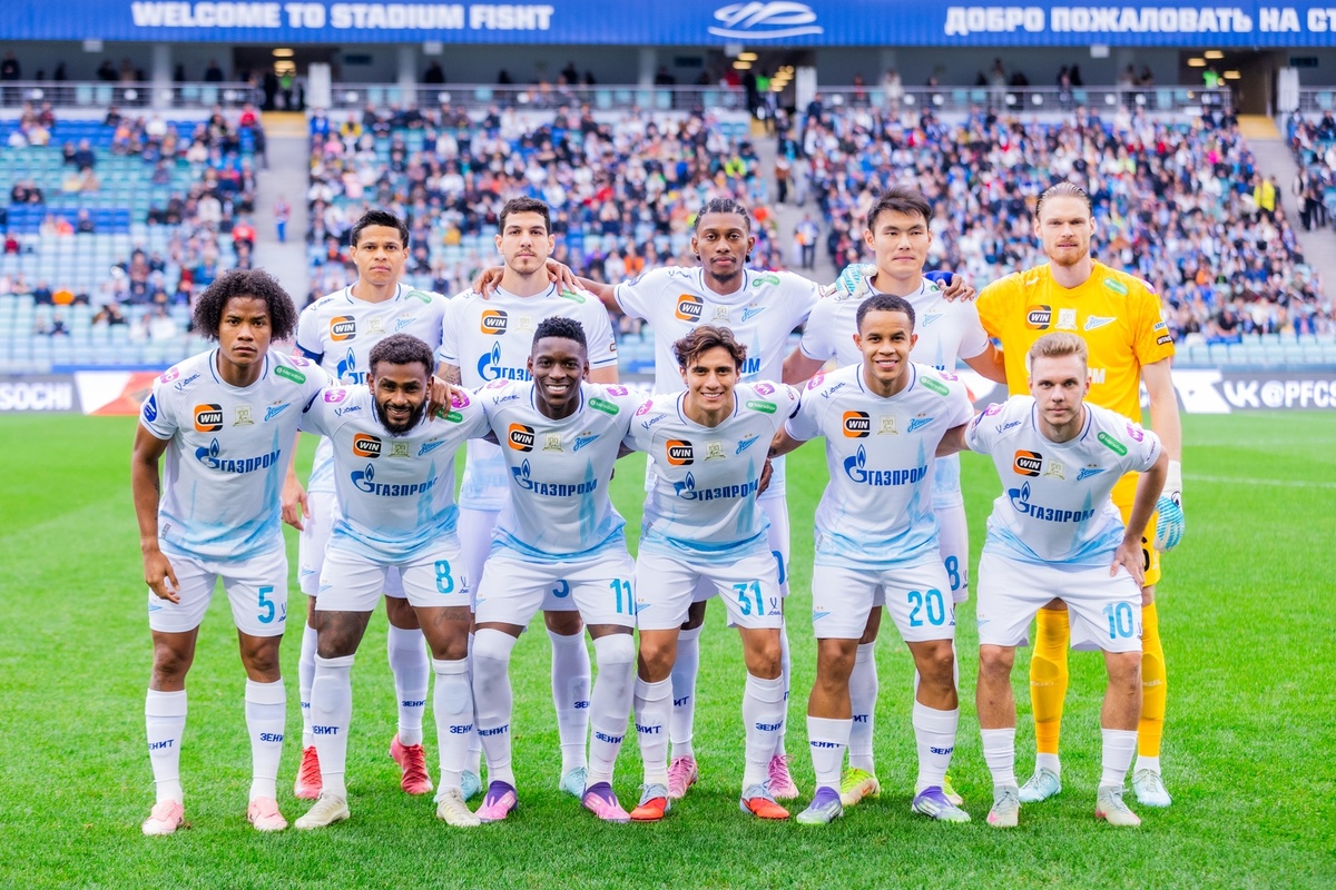 Зенит в сезоне 2025/26 гг. Источник: https://fc-zenit.ru/photo/59150/