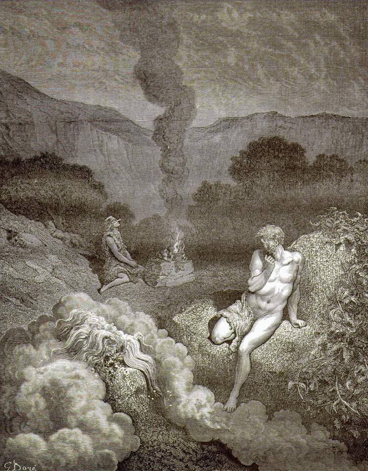 Г. Доре Каин и Авель