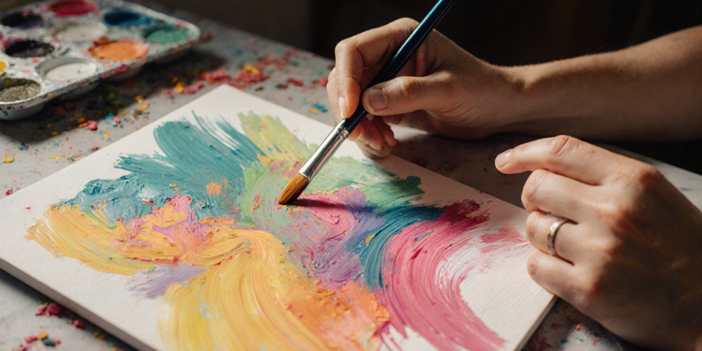 это не просто хобби или способ для  развлечения, это глубокий путь к себе, возможность услышать голос своей души через язык цвета, формы и текстуры