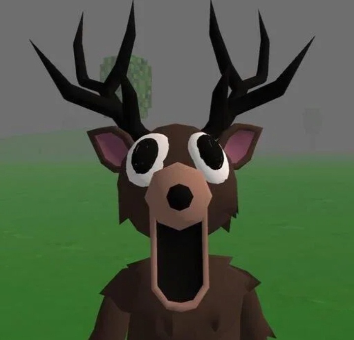 Бу! Испугался? Не бойся, я друг!