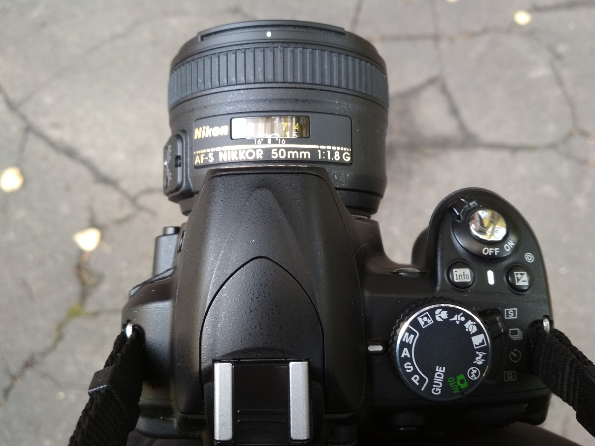 Объектив Nikkor 50 mm 1.8G