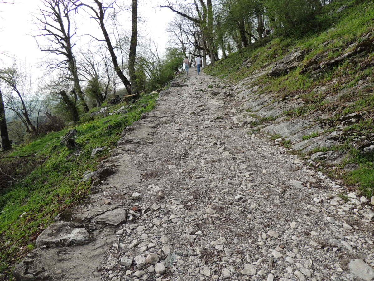 Подъем на Иверскую гору