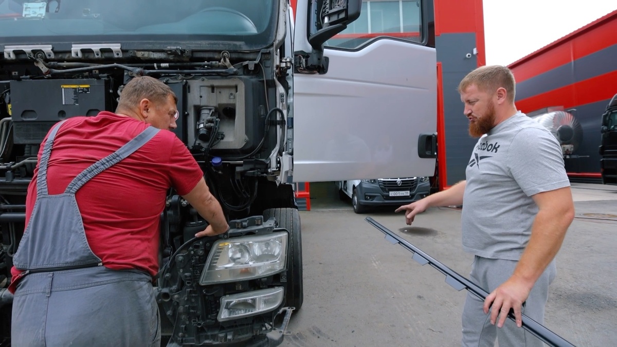 Вадим Казбекович Цагараев - VK LOGISTIK ремонт тягача MAN
