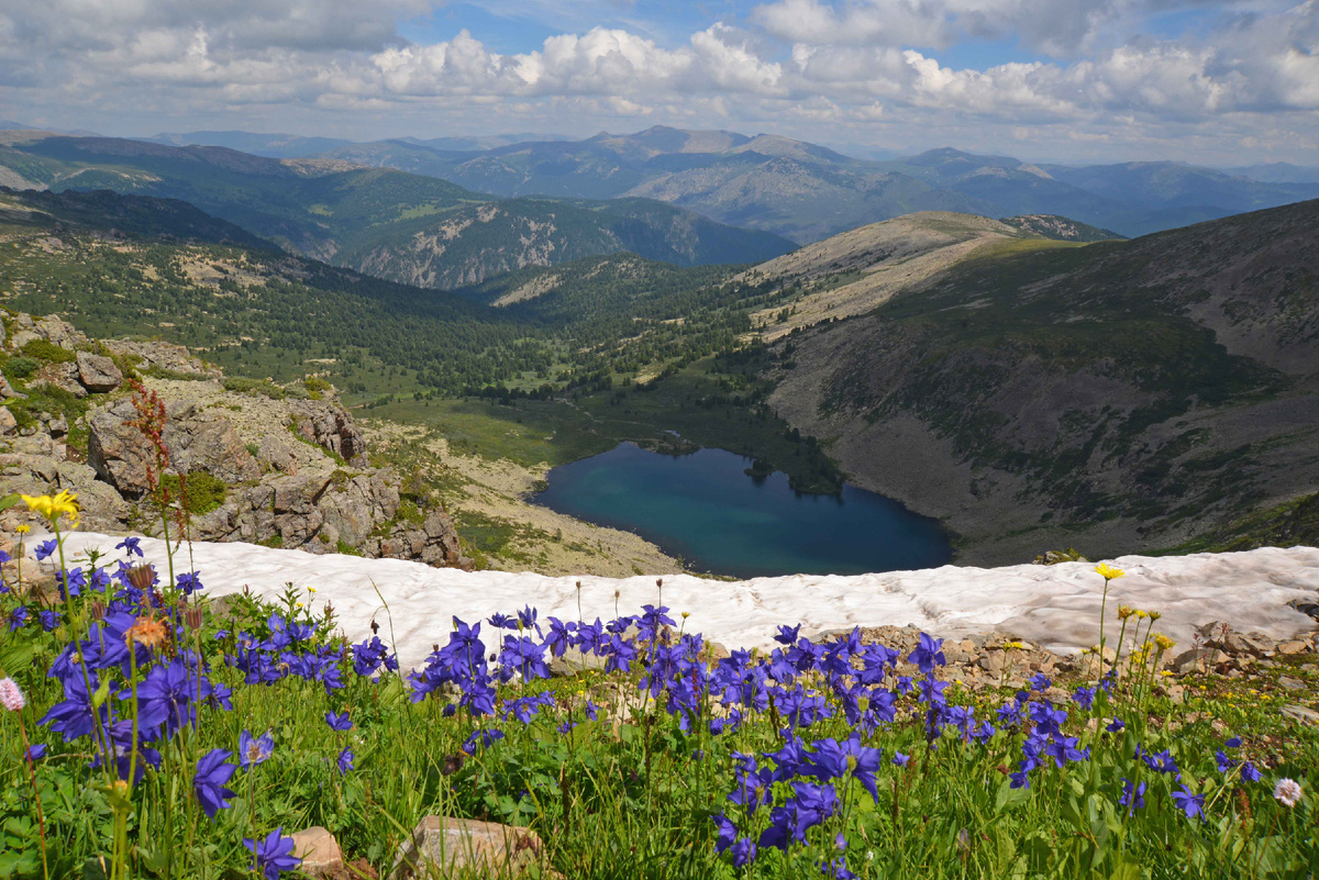 Озеро Куминского хребта. Фото Ольга Шадрина